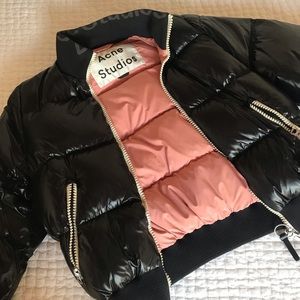 Acne Studios ‘Cilla’ Quilted Shell Down Jacket